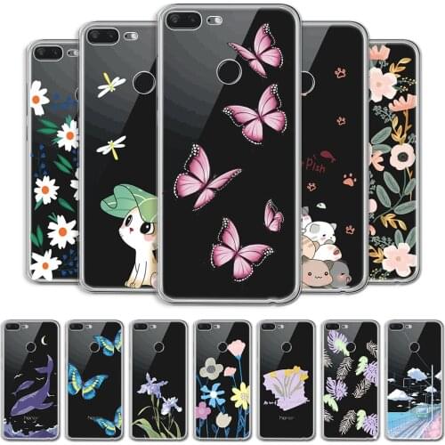 For Honor 9 Lite Case Fashion Cover For Huawei Honor 9 Lite Clear Protective Transparent Phone Case For Honor 9 Lite Fundas 5.65
