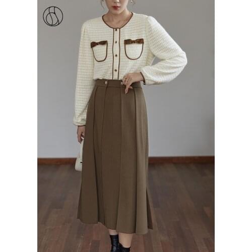DUSHU Women's Warm Skirts