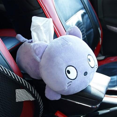 FUYOUSHENZHU Auto cartoon tissue box Cartoon hanging type creative truck paper box Vehicle supplies Automobile accessories