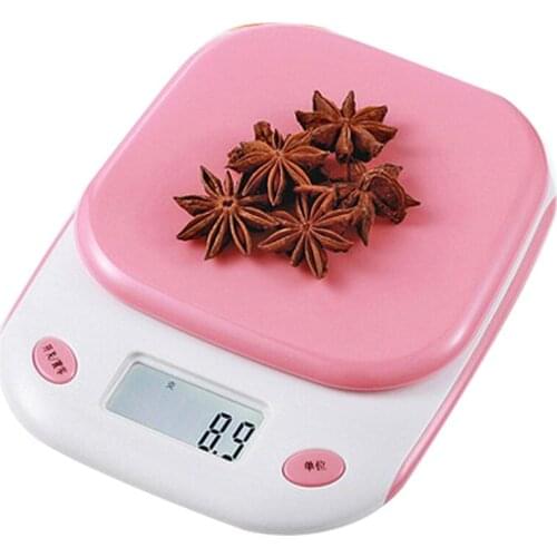 5kg/1g 3kg/0.1g LED Electronic Scales Adjustable Weight Units Portable Digital Scale Home Kitchen Food Seasoning Weighting Tools