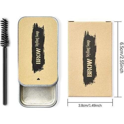Feathery Brows Setting Gel Waterproof Soap Brow Makeup Kit Lasting Eyebrow Gel Women Eyebrow Tint Pomade Cosmetics