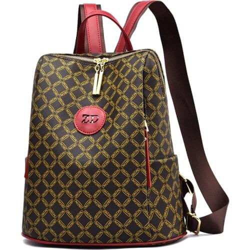 2019 New Women Backpack High Quality Youth Leather Backpacks for Teenage Girls Female School Shoulder Bag Luxury Bagpack mochila
