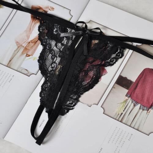 Sexy Women Panties Hollow Out Lace Briefs Knickers G-string Thongs Panties Underwear Women Thongs
