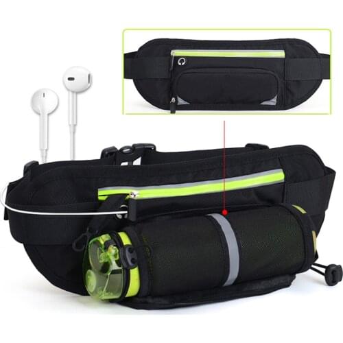 Reflective Jogging Bag Sport Runing Waist Belt Mochila Hidratacion Trail Running Pouch For Phone Sports Bag Fitness Hidden Bags