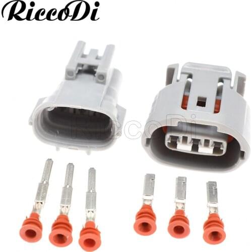 1-20Kits 3Pin Sumitomo 090 TS Alternator Female Male Wire Connector Electrical Connector 6188-0282 6189-0443 For Toyota Lexus