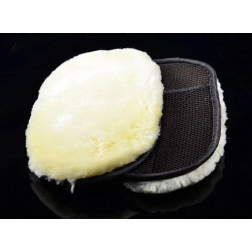 Car Styling 14*21cm Automotive Car Cleaning Car Brush Cleaner Wool Soft Car Washing Gloves Cleaning Brush Motorcycle Washer Care