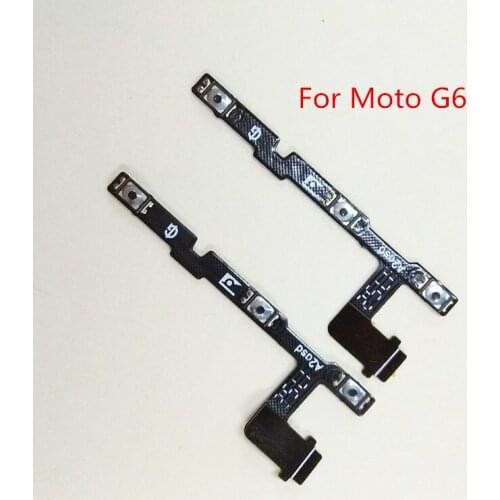 Side Buttons Power & Volume Flex Cable for For Motorola Moto G6 / G6 Plus