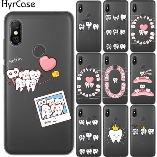 For Xiaomi Mi A1 A2 8 Lite 9 8 Pro 5X 6X Cover Dentist Dental Soft Case For Redmi 5 5A 6 7 7A Y3 K20 Pro Note 4 4X 5 6 7 8 Pro