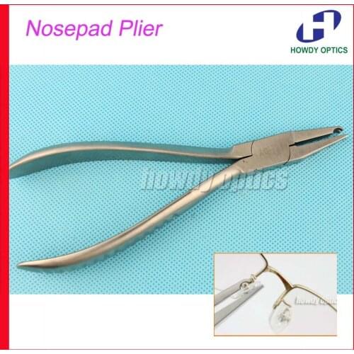 DM007 Eyeglasses Glasses Plier Nose Pad Plier Spectacle Assembling Adjusting Tools