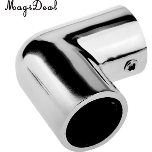 Durable Marine Boat Hand Rail Fittings 90 Degree Elbow -7/8' Tubing 316 Stainless Steel for Fishing Kayaking Canoeing Accessory