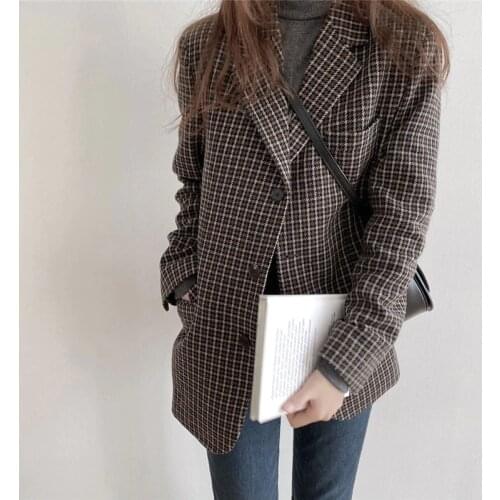 Женские шерстяные пиджаки HziriP China At AliExpress
