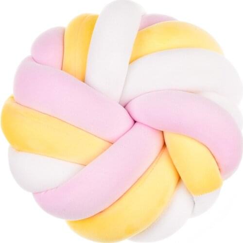 Round Pumpkin Back Seat Chair Cushion Velvet Window Floor Cushion Sofa Cushion for Living Room Home Decor Knot Cushion