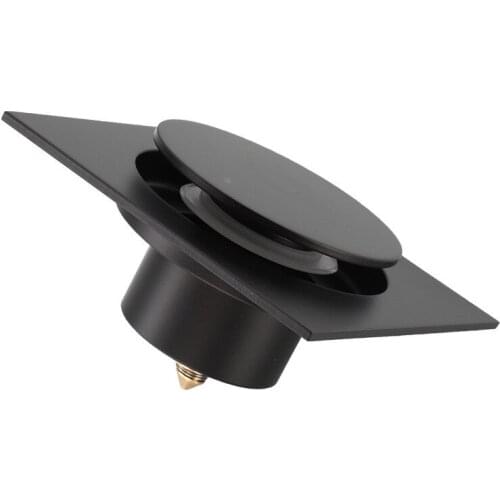 Brass Drains Pop Up Foot Floor Drain Bathroom Shower Waste Grates Strainer Toilet Balcony Water Antiodor Drains