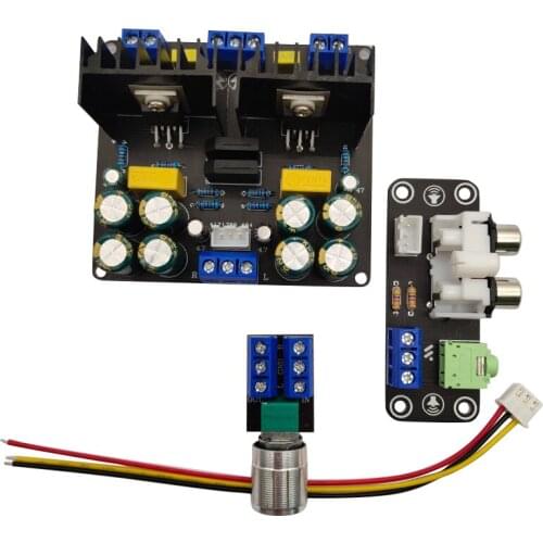 Hot LM1875 Power Amplifier Board Two-CHannel 2.0 Stereo Pure Power Amplifier Board Diy Kit Speaker High Power Module