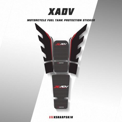 Motorcycle 3D decals moto fuel tank pad decal protection decoration stickers For Honda X-ADV XADV 750 xadv750