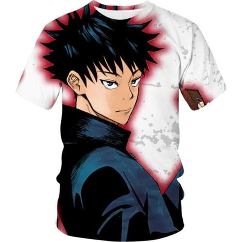 Jujutsu Kaisen 3D New Fashion Anime Printed T-Shirt Men Women Harajuku Summer T Shirt Hip Hop Cool Fashion Oversized Top Tees