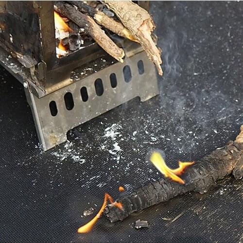 Camping Fireproof Heat Insulation Pad High Temperature Resistant Fire Blanket