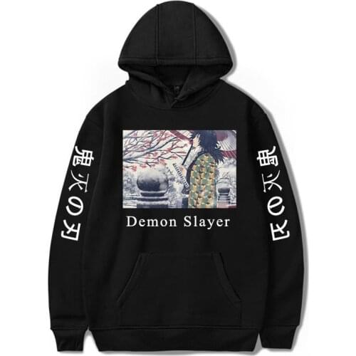 Anime Demon Slayer Pullover Sweatshirt girls boy Anime hoodie cool Unisex Hoodie Demon Slayer Kimetsu No Yaiba Sudadera Harajuku