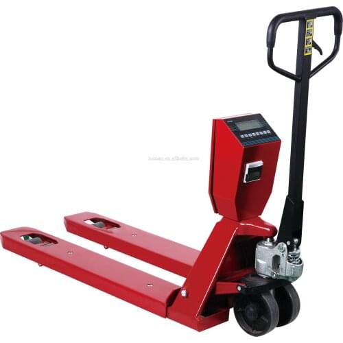 Hand Pallet Truck Scale 3 Ton Electric Weighing Scale Pallet Truck