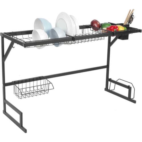 Stainless Steel Dish Draining Rack Drying Holder Kitchen Sink Storage Organizer for Tableware Kitchen Shelf