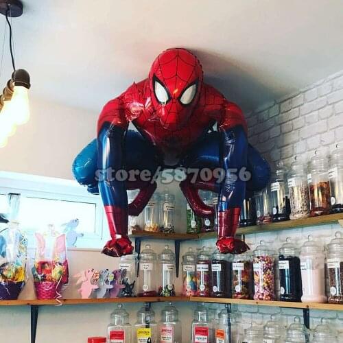10pcs Super Hero Balloon Latex Balloons Spiderman Kids Spider man Birthday Party Decoration Baby Shower Balloons