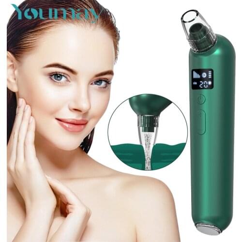 Youmay Electric Multifunction Blackhead Remover Facial Cleaner Black Point Vacuum Cleaner Tool Black Spots Pore Cleaner Machine