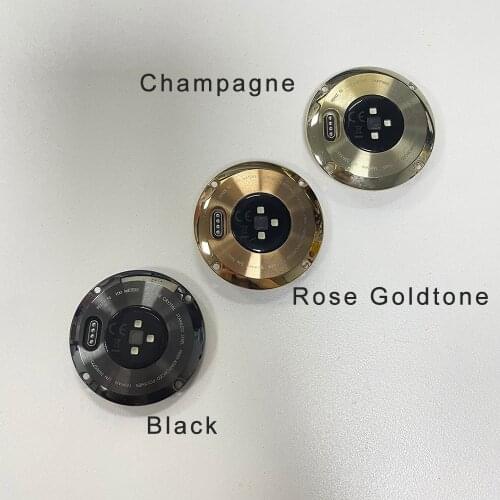 Replacement Original Parts For GARMIN Fenix 5S Sapphire Back Cover Case With/Without Battery 361-00096-00 Rear Case Replacement