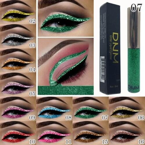 16 Colors Liquid Eyeliner Pencil Quick-drying Long Lasting Waterproof Non Blooming Eye Liner Pen Makeup TSLM1