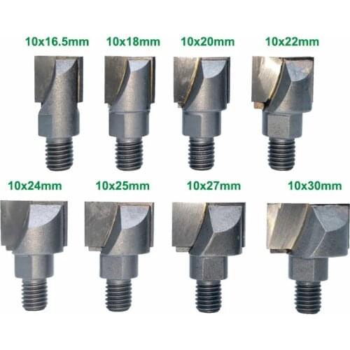 1pc 10mm Screw Thread CNC Cleaning Bottom Router Bit Lock Milling Cutter for Wood Woodworking Bit MC07001