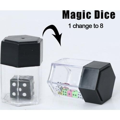 1PC Magic Trick Toys Big Explode Explosion Dice Close Up Magic Trick Joke Prank Toy Children Kids Gift