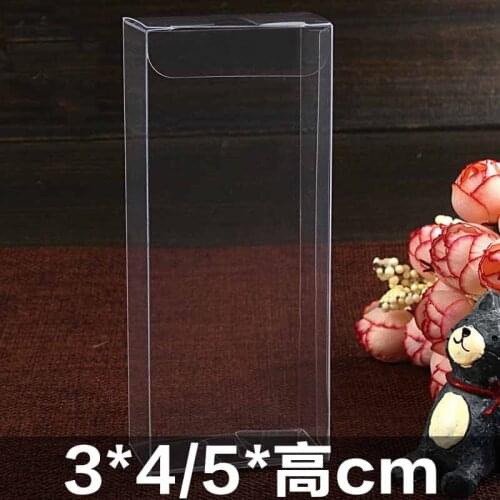 20pcs plastic pvc boxes packaging for giftchocolatecandycosmeticcakecrafts display package transparent Boxgifts/chocolate/candy