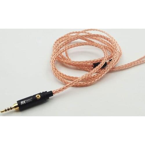 7N single crystal copper wire IM50 se535 MMCX 0.78MM 0.75MM A2DC IE80