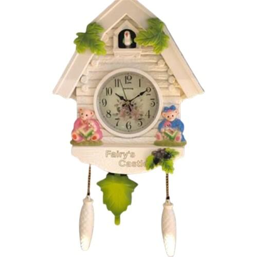 Deco Vien White Cuckoo Clock