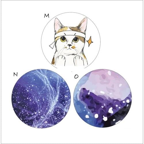 DIY Paper Japanese Washi Masking Tapes Cute cat blue star space Decoration Adhesive Tapes Scrapbooking Alideco