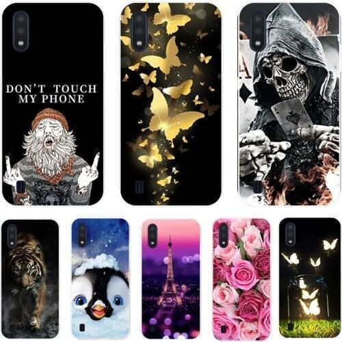 Phone Case For Samsung Galaxy A01 2020 Case Silicone Soft TPU Back Cover For Samsung A01 2020 A015F Case Cover Funda Capa Bumper