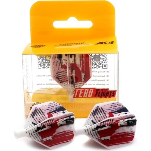 CUESOUL AK4 Dart Flights Standard Shape-Union Jack Design