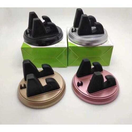 HKXA Sucker Car Phone Holder Mobile Phone Holder Stand in Car No Magnetic GPS Mount Support For iPhone 12 11 Pro Xiaomi HUAWEI