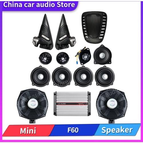 Front Door Tweeter Cover Car For BMW MINI F60 Series Speaker Loudspeaker Modification Sticker Decoration Original Upgrade Horn