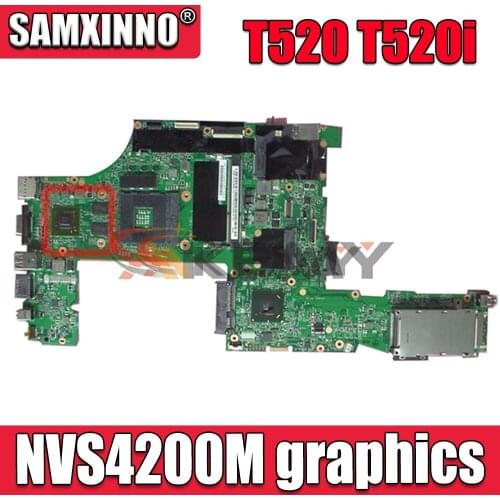 Akemy FRU 04W3256 for Lenovo thinkpad T520 T520i Laptop motherboard intel QM67 nvidia GeForce NVS4200M graphics