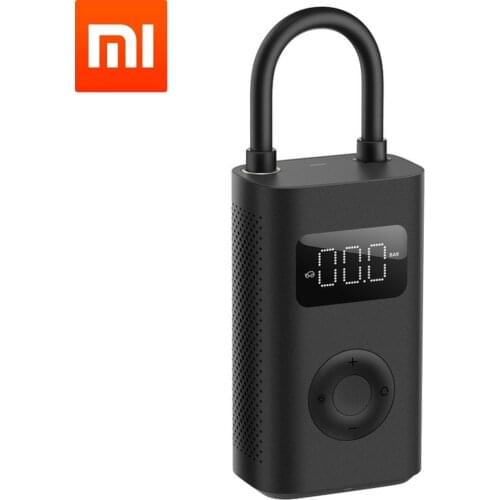 Xiaomi Mijia Inflator 1S Portable LED Smart Digital Tire Pressure Sensor Electric Pump For Bicycle Motorcycle Car Soccer
