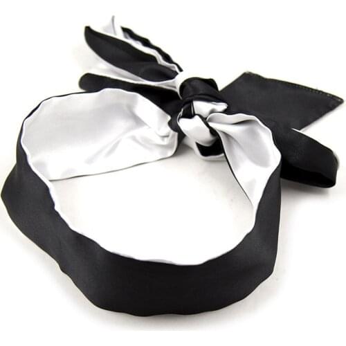 Sexy Eye Mask Porn Masque For Sex Toys Sexy Satin Black Blindfolded Patch Fetish For Sex Game Erotic Costumes