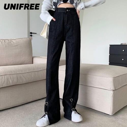 Женские прямые джинсы Unifree China At AliExpress