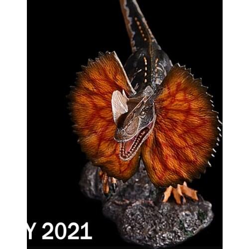 In Stock W-Dragon Giganotosaurus Tyrannosaurus Rex Dinosaur Toy Model Sculpture Museum Collection 1/35