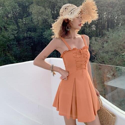 One Piece Swimsuit Summer Clothes For Women Womens Suits Suit Bath Girl New 2019 Sexy Female Cotton Solid Swimsuit One Piece