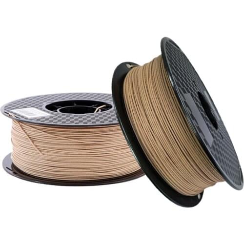 1.75mm Wood PLA 3D Printer Filament 1kg Wood-like Plastic Printing Materials Wooden Mahogany Color 1000g Sublimation Products