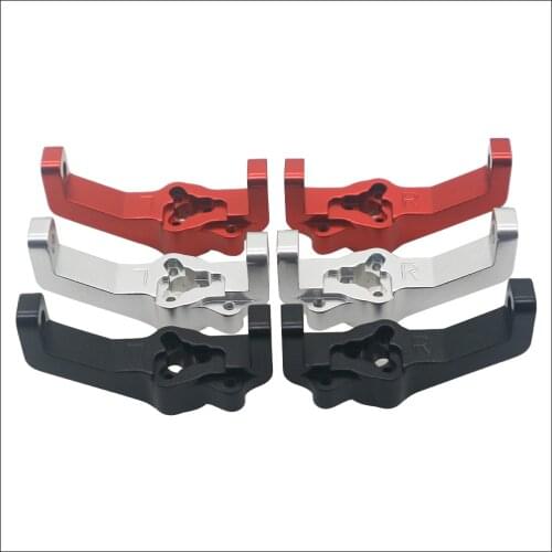 2 pcs/set machined alloy caster Mounts c hub carrier blocks knuckle arm for Redcat Gen8 crawler upgraded parts