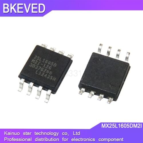 5pcs MX25L1605DM2I-12G SOP-8 MX25L1605 SOP8 25L1605DM2I-12G SOP MX25L1605D New Original