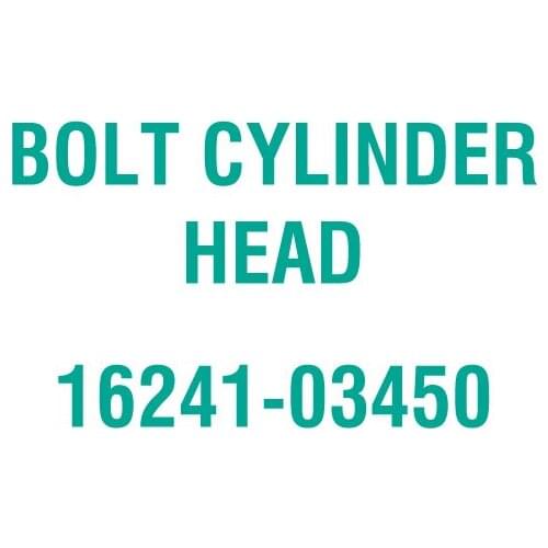 For Kubota 16241-03450 BOLT CYLINDER HEAD