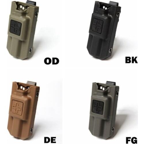 Hunting Application Tourniquet Case Molle Tourniquet Carrier Pouch Storage Bag Box Holder Case for Outdoor Sports