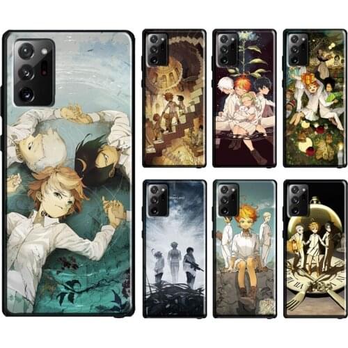 Promised Neverland Poster Case For Samsung Galaxy S10 Plus S8 S9 S20 FE Note10 Plus Note9 Note20 S21 Ultra Cover Bag